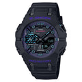 GA-B001CBR Reloj G-Shock Hombre Correa Resina Negro Púrpura - Reloj original en Guatemala