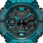 GA-B001G Reloj G-Shock Hombre Resina Turquesa Translúcido - Vista 5