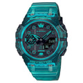 GA-B001G Reloj G-Shock Hombre Resina Turquesa Translúcido - Reloj original en Guatemala