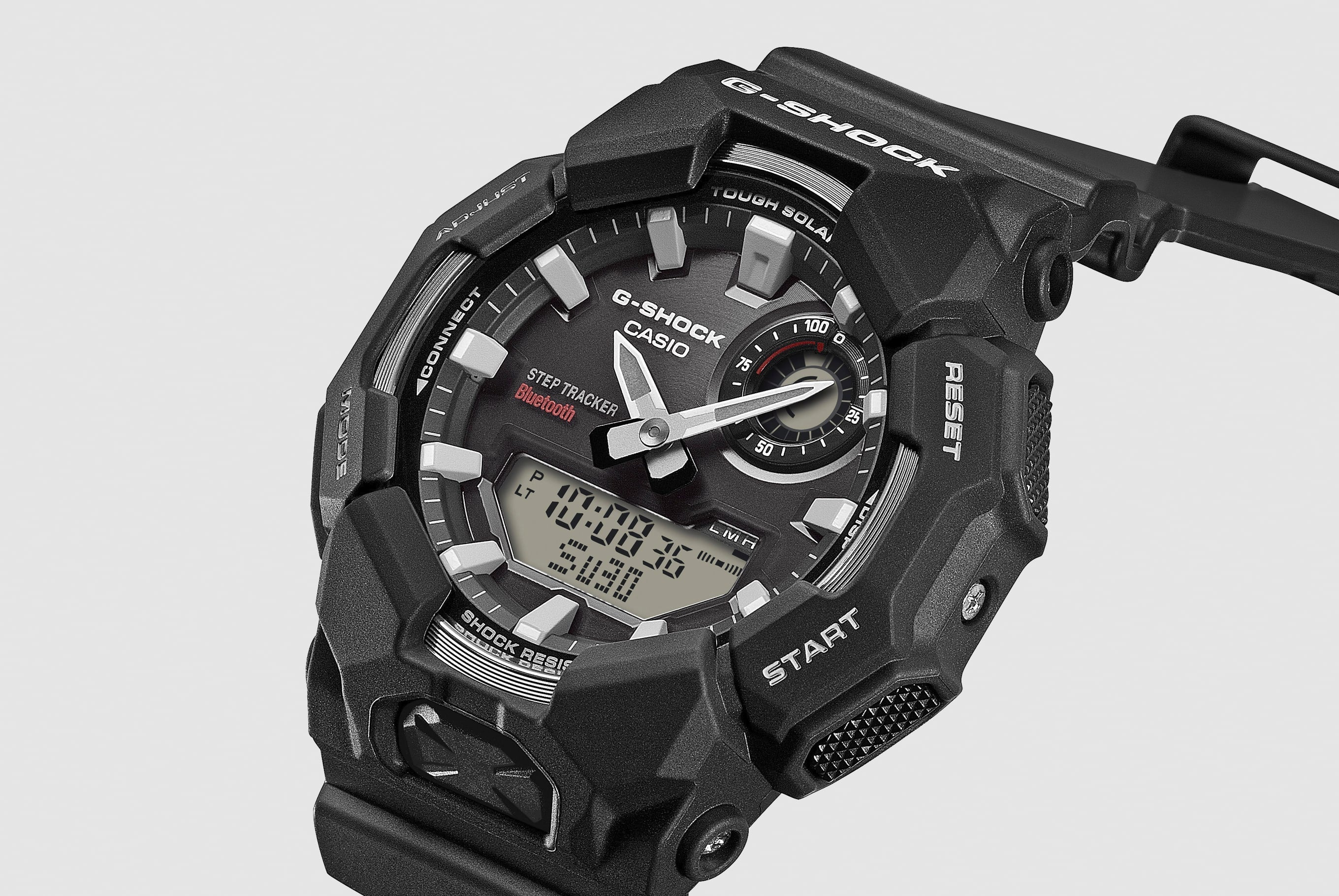 GA-B010 Reloj G-Shock Ana-Digi Hombre Correa Caucho Negro - Vista trasera