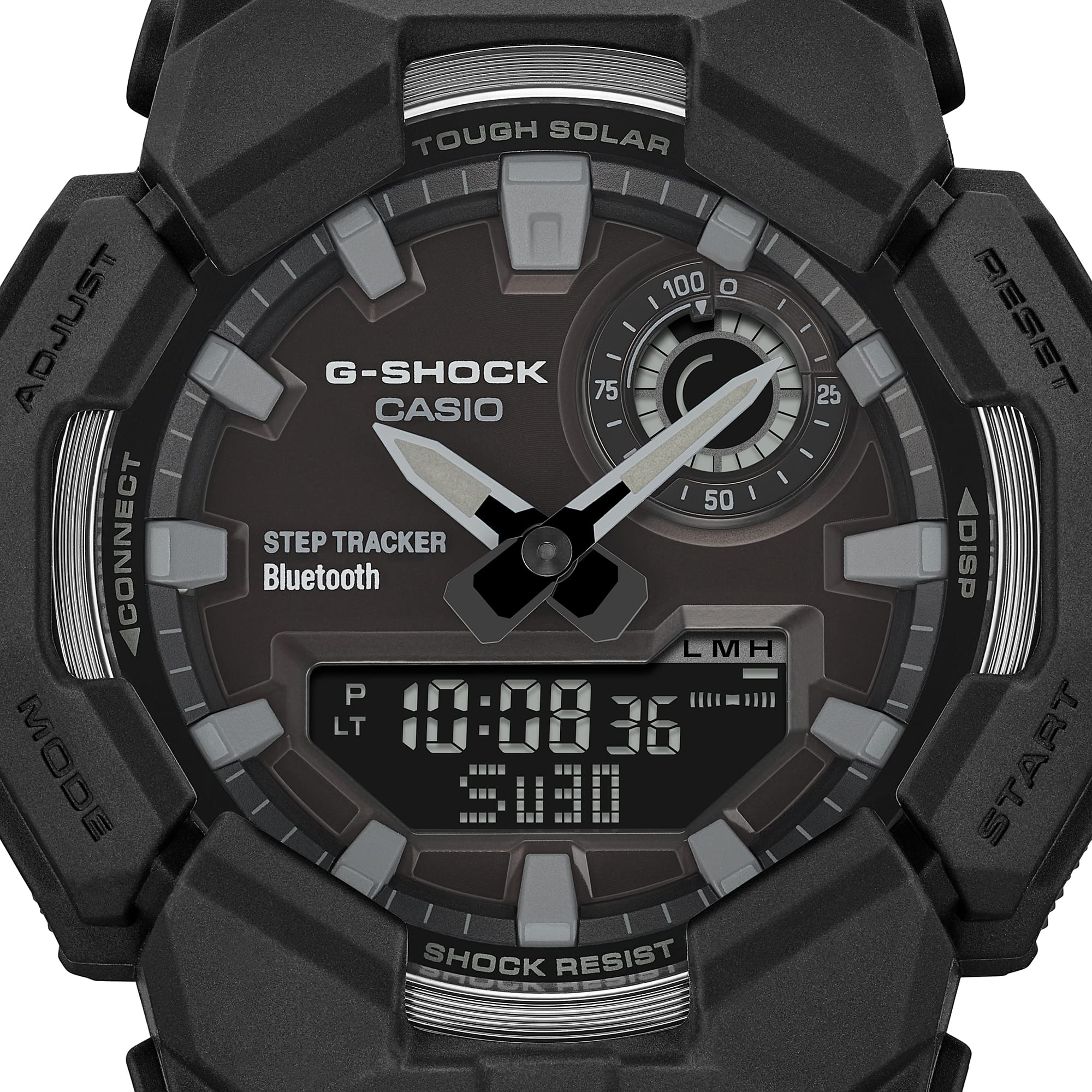 GA-B010 Reloj G-Shock Hombre Resina Negra - Vista trasera