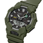 GA-B010 Reloj G-Shock Hombre Resina Verde Militar - Detalle de esfera