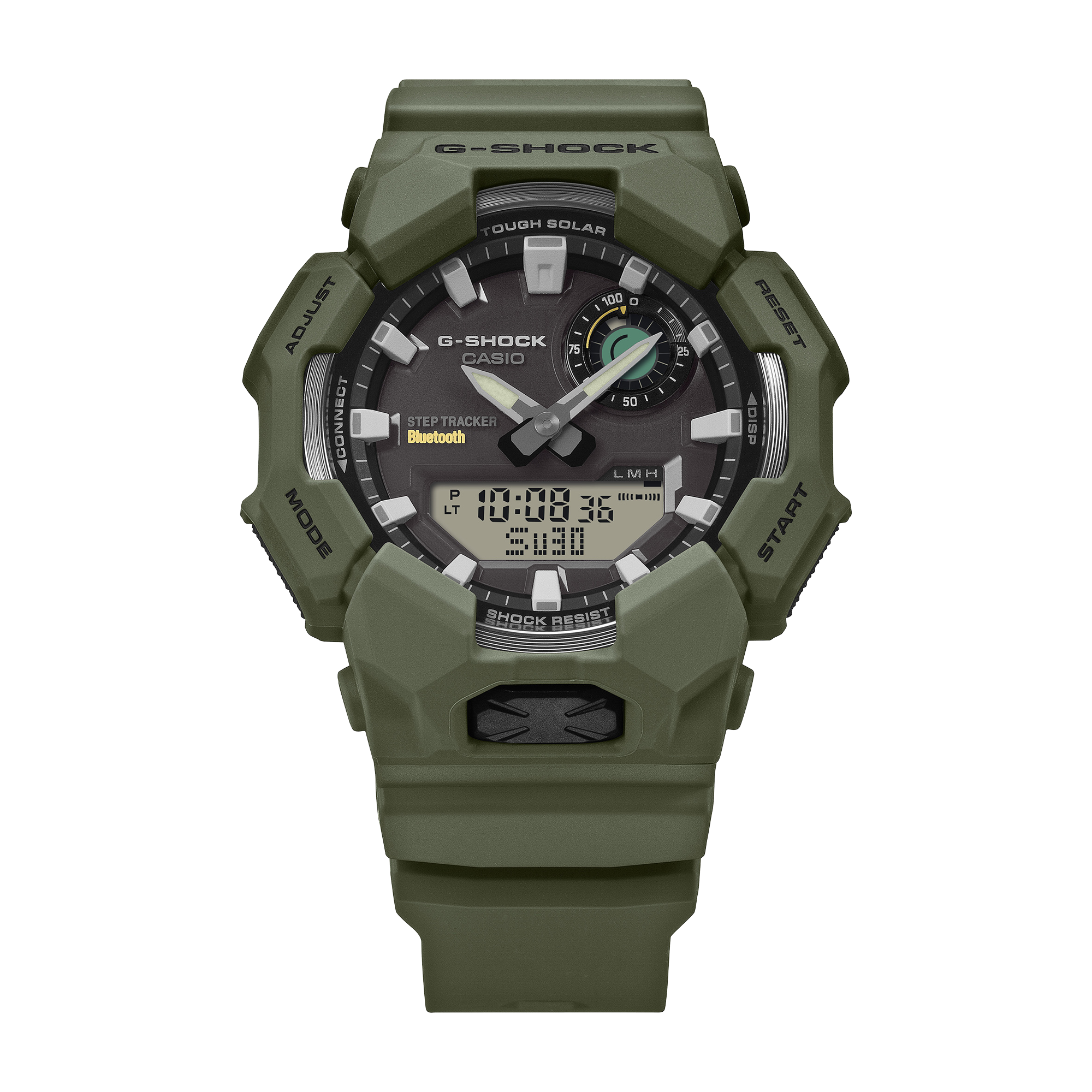 GA-B010 Reloj G-Shock Hombre Resina Verde Militar - Vista 5