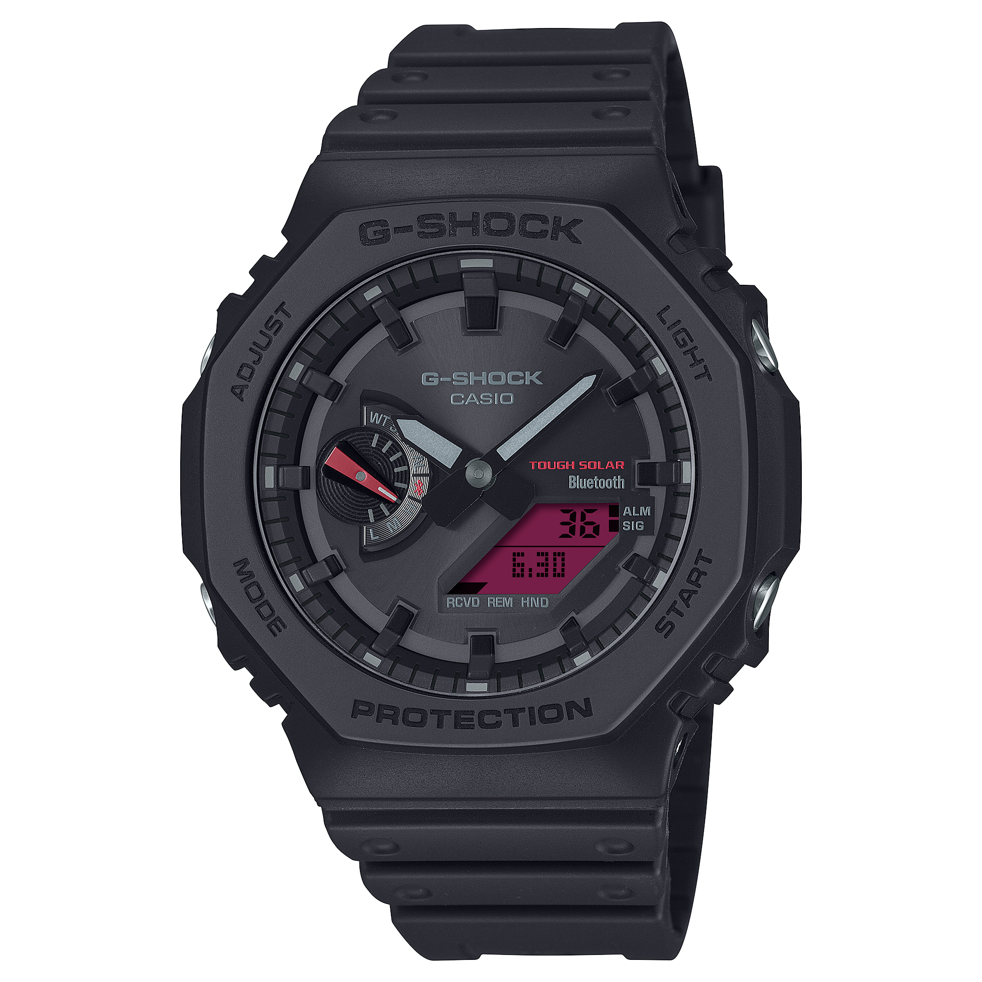 GA-B2100BBR Reloj G-Shock Bluetooth Hombre Resina Negro - Reloj original en Guatemala