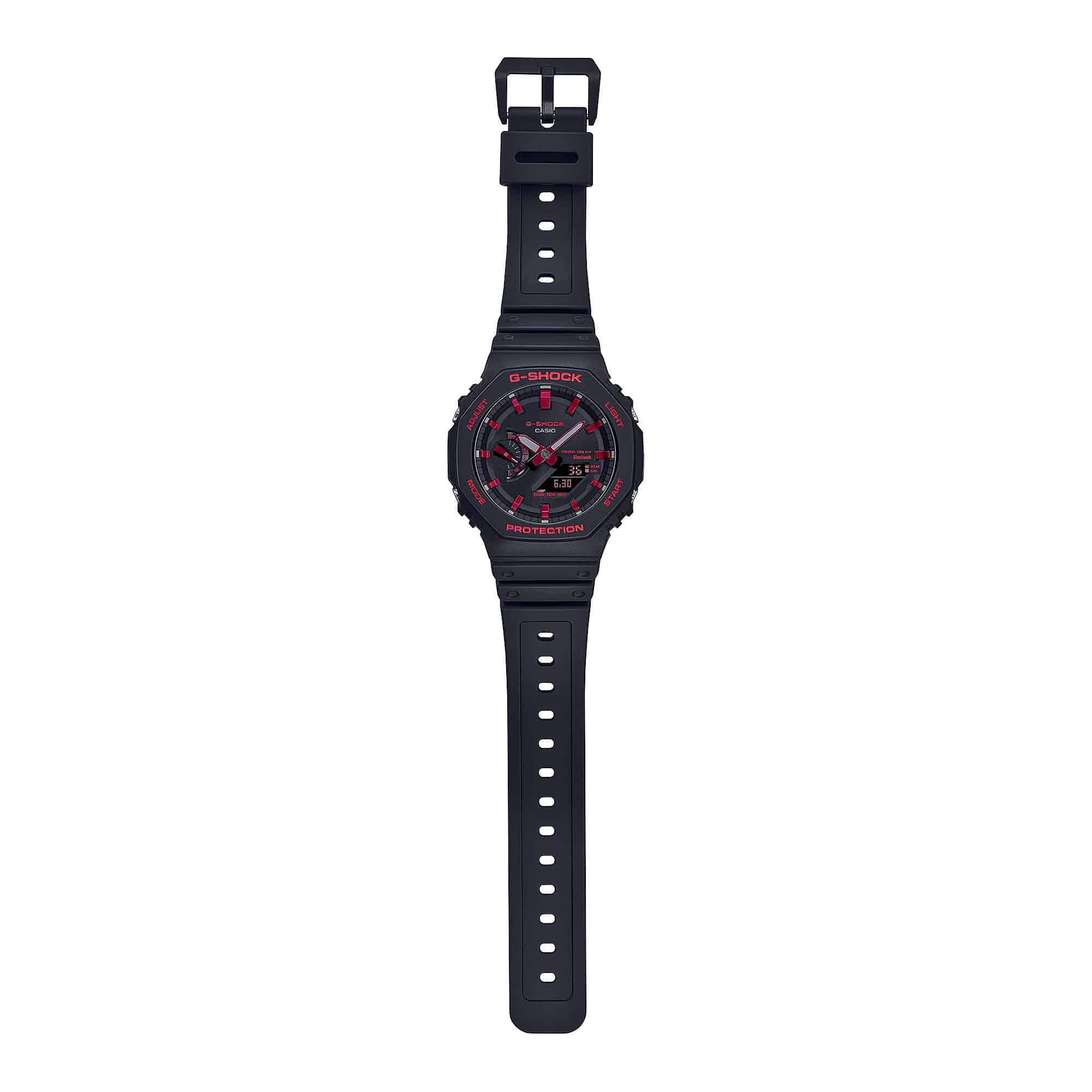 GA-B2100BNR-1A Reloj G-Shock para Hombre con Bluetooth
