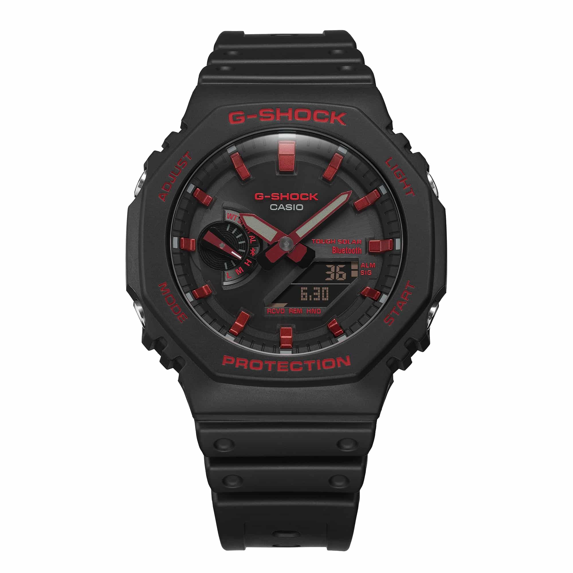 GA-B2100BNR-1A Reloj G-Shock para Hombre con Bluetooth