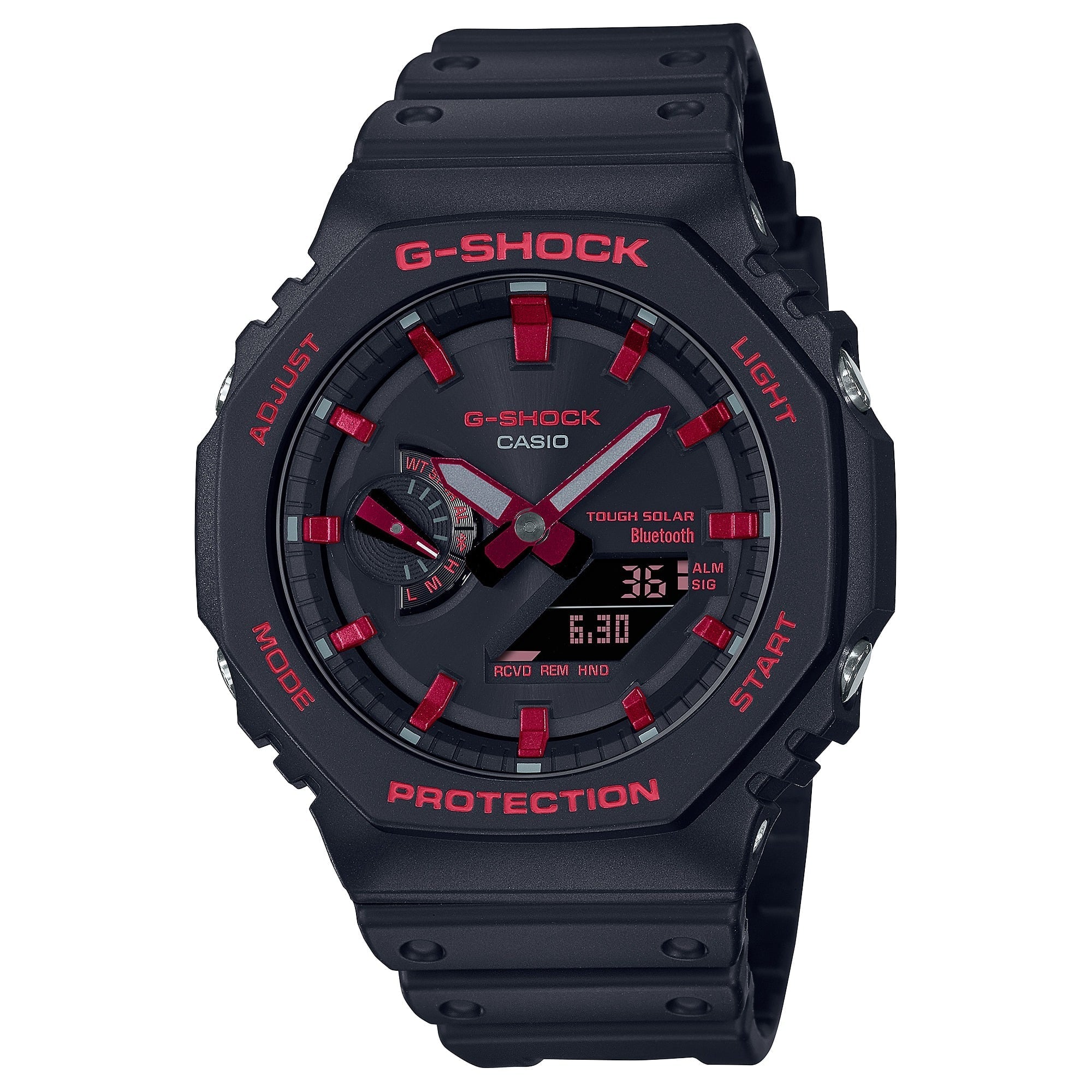 GA-B2100BNR-1A Reloj G-Shock para Hombre con Bluetooth