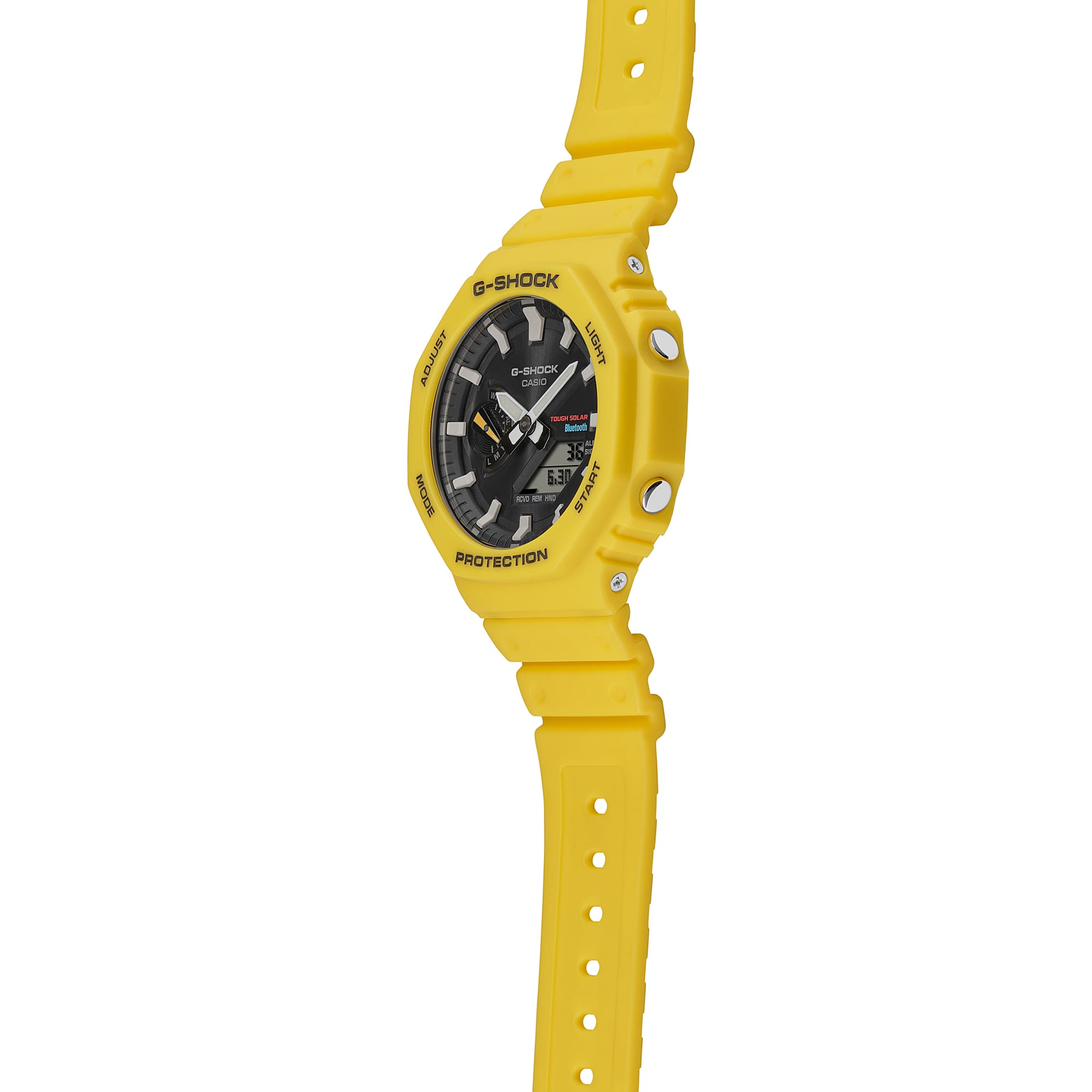 GA-B2100C Reloj G-Shock GA-B2100 Hombre Resina Amarillo - Vista trasera