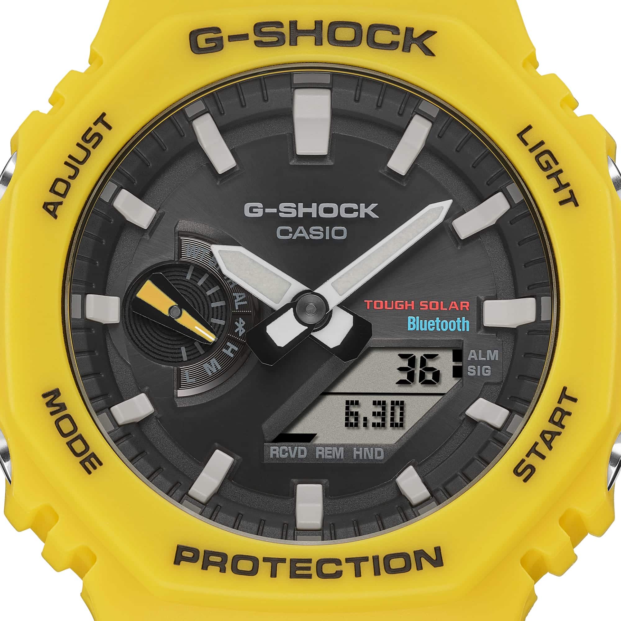 GA-B2100C Reloj G-Shock GA-B2100 Hombre Resina Amarillo - Vista 5