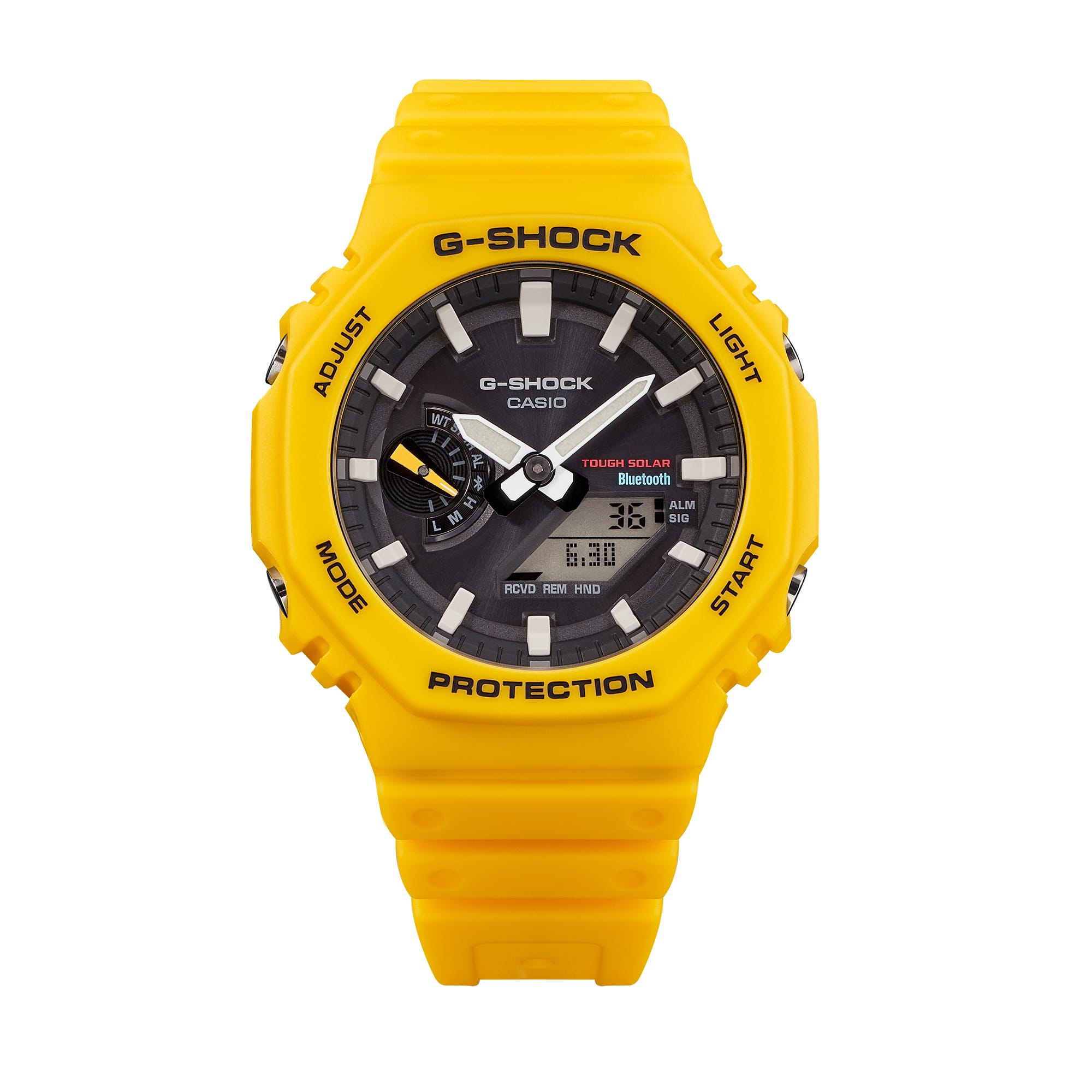 GA-B2100C Reloj G-Shock GA-B2100 Hombre Resina Amarillo - Vista 6