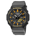 GA-B2100DF Reloj G-Shock Hombre Resina Negro Gris Amarillo - Reloj original en Guatemala