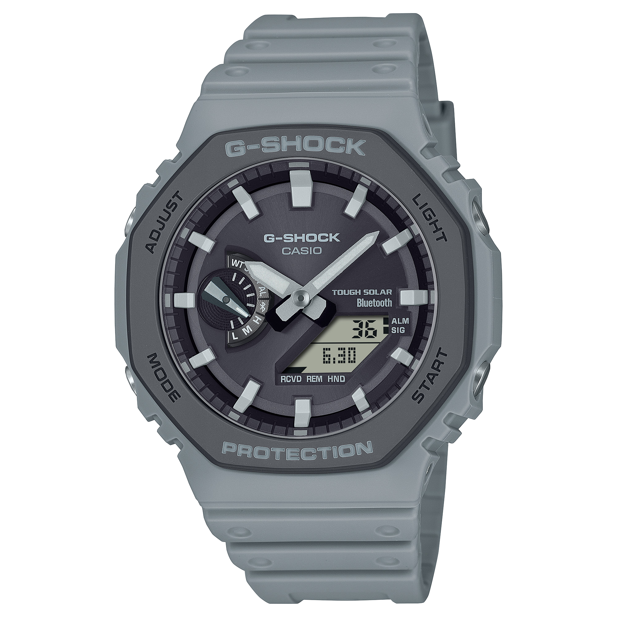 GA-B2100LUU Reloj G-Shock Hombre Correa Resina Gris - Reloj original en Guatemala