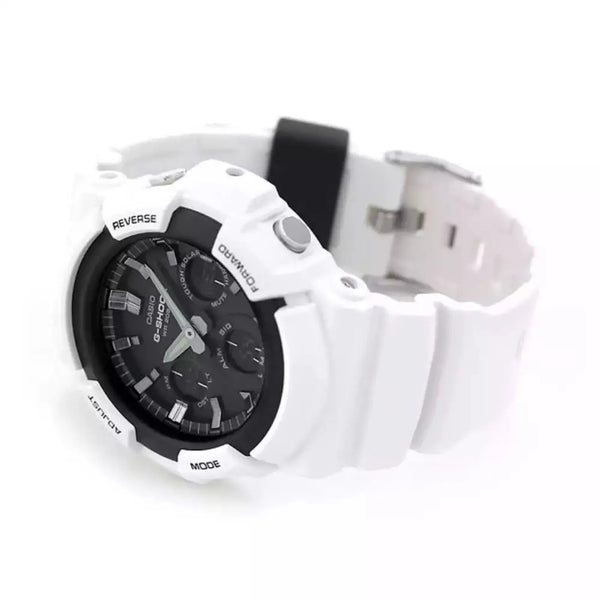 100B-7ACF Reloj G-Shock de hombre correa de caucho 42 mm - Vista lateral