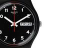 RED Reloj Swatch Originals Gent Unisex Correa Resina Naranja - Vista trasera