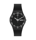 Reloj Swatch Over Black de hombre banda de resina 34 mm - Reloj original en Guatemala