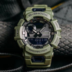900UU Reloj G-Shock TEPTRACKER Hombre Resina Verde - Vista lateral