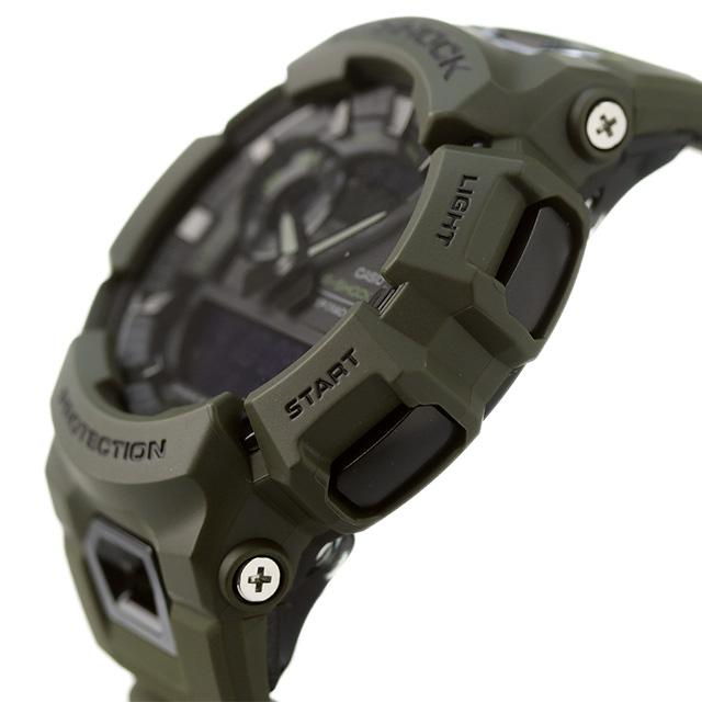900UU Reloj G-Shock TEPTRACKER Hombre Resina Verde - Detalle de esfera