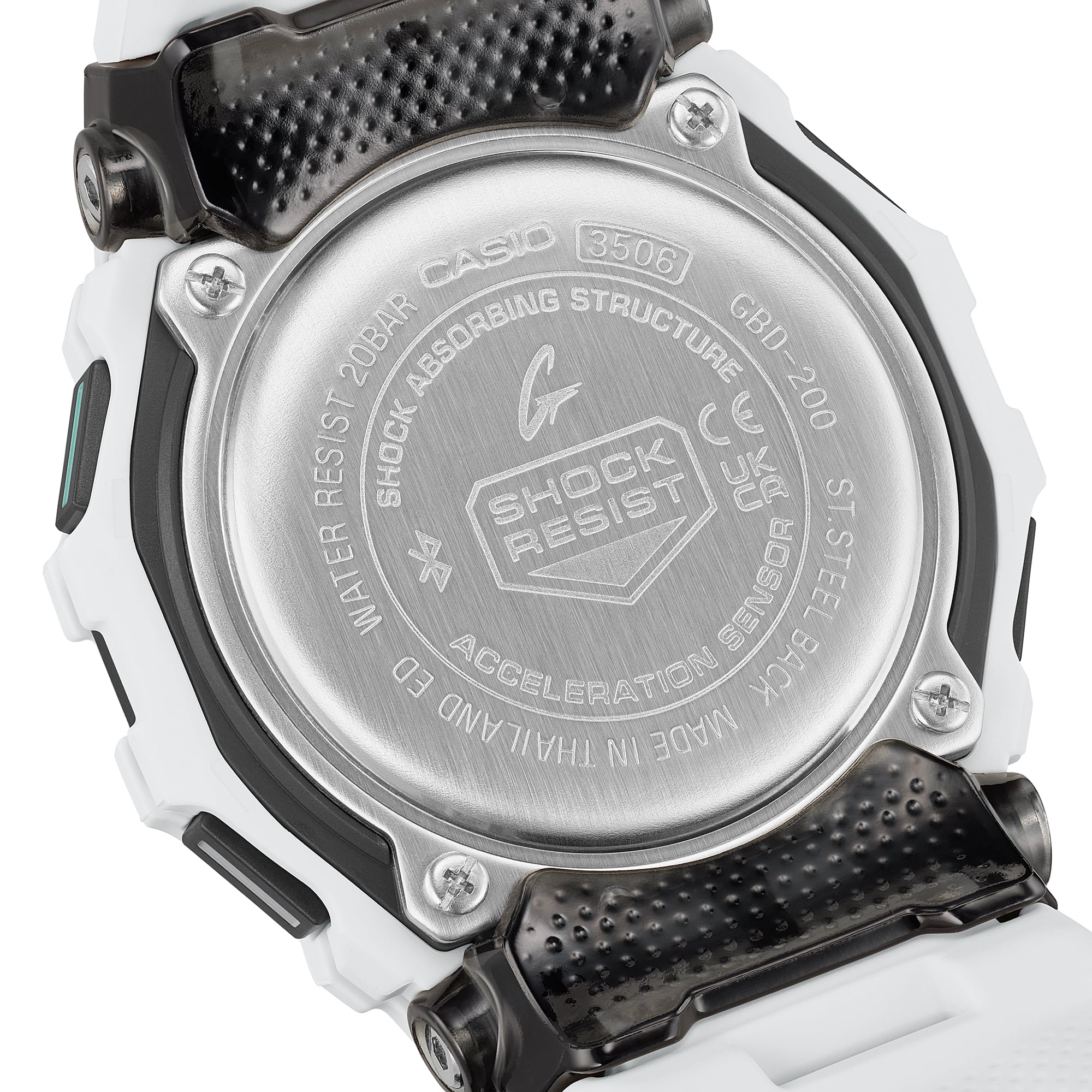 GBD-200-7 Reloj G-Shock de hombre pulsera de resina