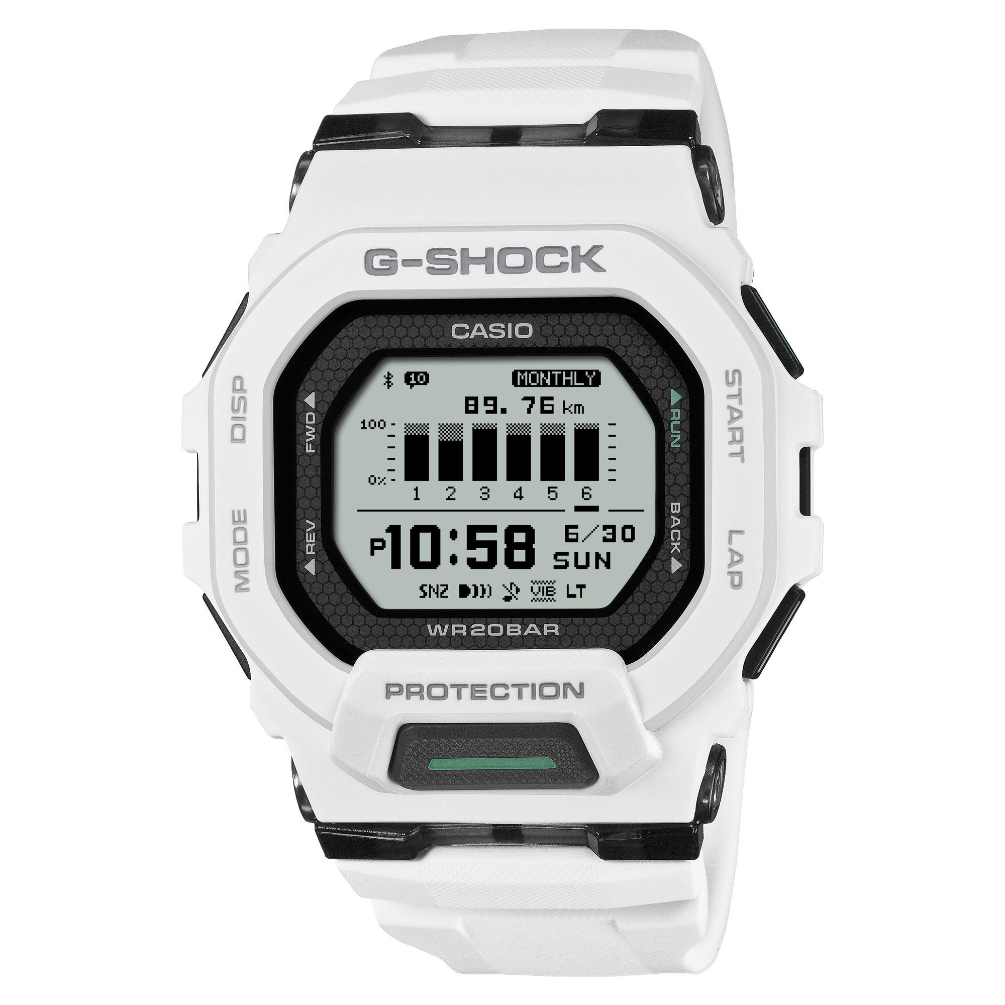 GBD-200-7 Reloj G-Shock de hombre pulsera de resina