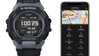 GBD-300-1 G-Shock reloj para caballero pulsera de caucho con bluetooth