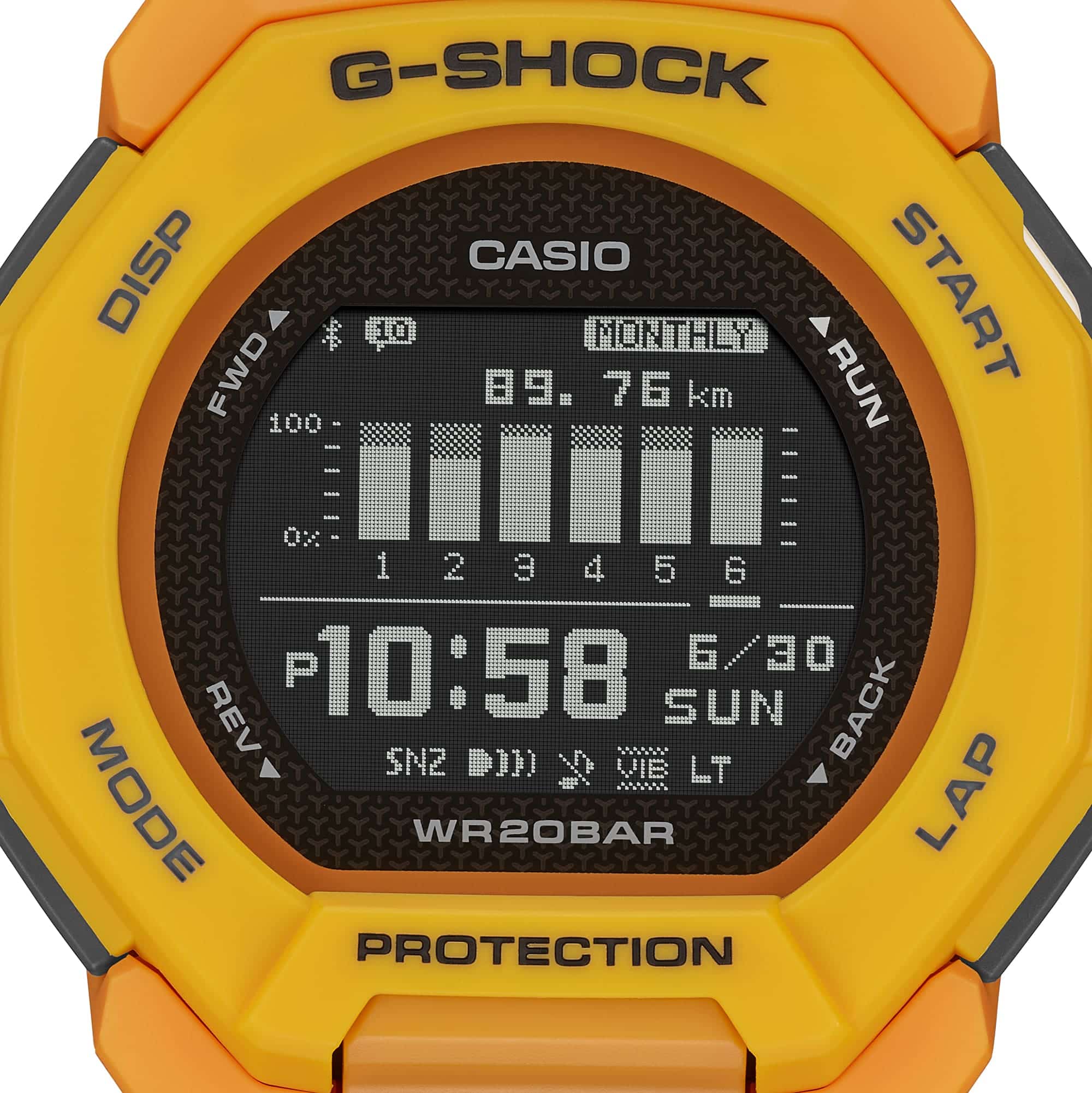 300 Reloj G-Shock Hombre Resina Amarillo - Vista 5