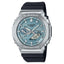 GBM-2100A Reloj G-Shock Hombre Acero Esfera Azul Claro