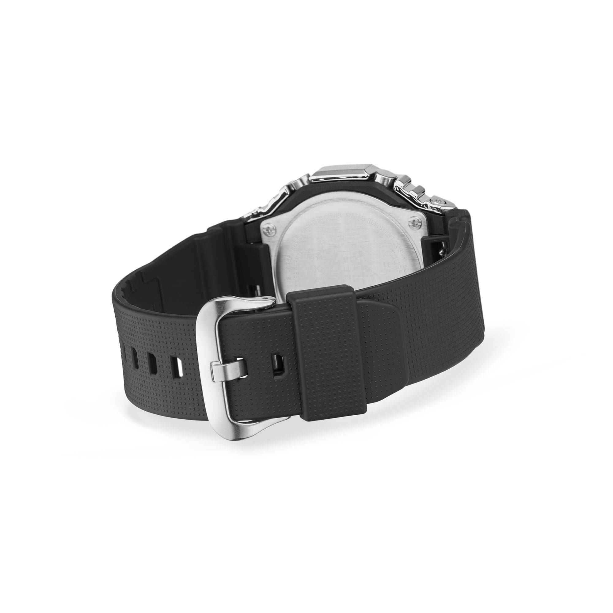 2100A Reloj G-Shock Hombre Caja Acero Esfera Verde - Vista lateral