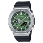 2100A Reloj G-Shock Hombre Caja Acero Esfera Verde - Reloj original en Guatemala