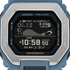 100 Reloj G-Shock G-LIDE Hombre Correa Resina Azul - Detalle de esfera