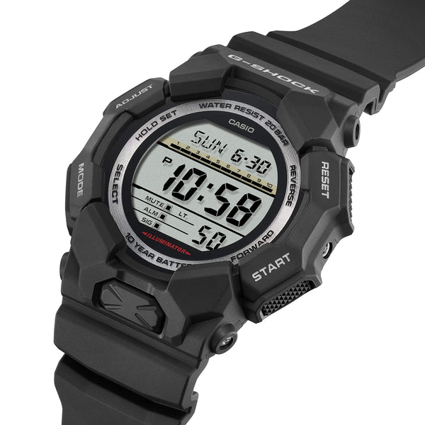 GD-010-1 Reloj G-Shock Hombre Resina Negro - Vista lateral
