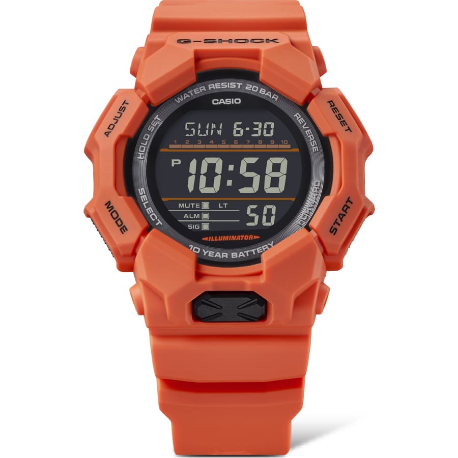 GD-010-4 Reloj G-Shock Hombre Resina Naranja - Vista 8