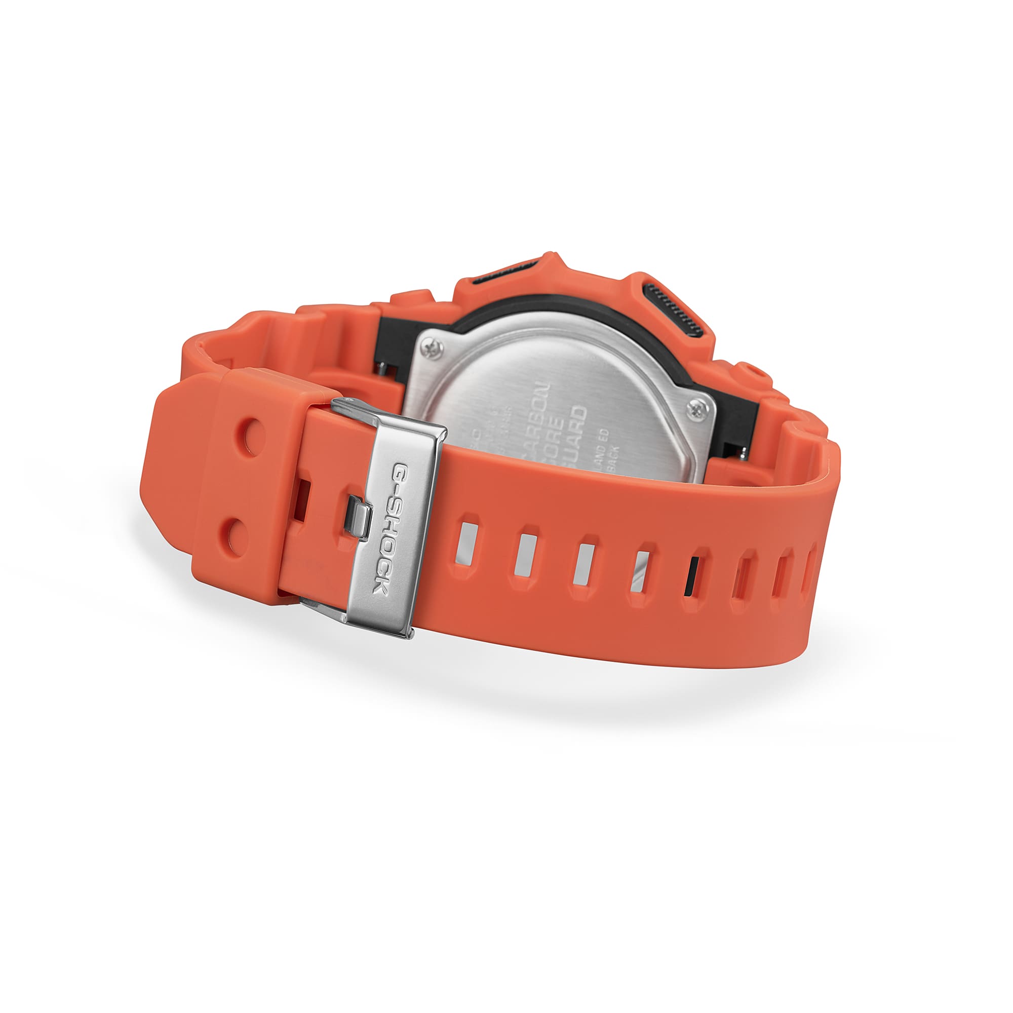 GD-010-4 Reloj G-Shock Hombre Resina Naranja - Vista trasera