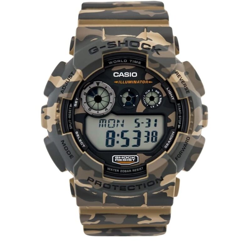 GD-120CM Reloj G-Shock Hombre Resina Camuflaje - Vista lateral