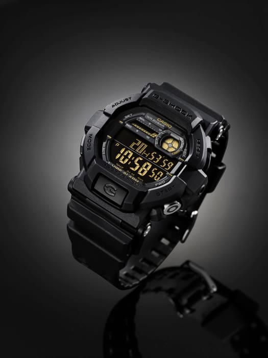 GD-350 Reloj G-Shock Hombre Resina Negro - Vista trasera