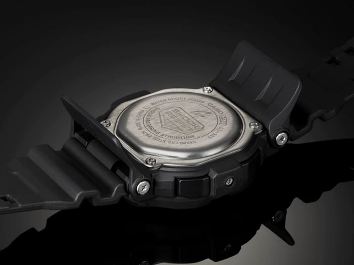 GD-350 Reloj G-Shock Hombre Resina Negro - Vista lateral