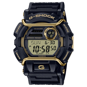 GD-400GB-1B2 Reloj G-Shock Hombre Correa de Resina Negro Dorado
