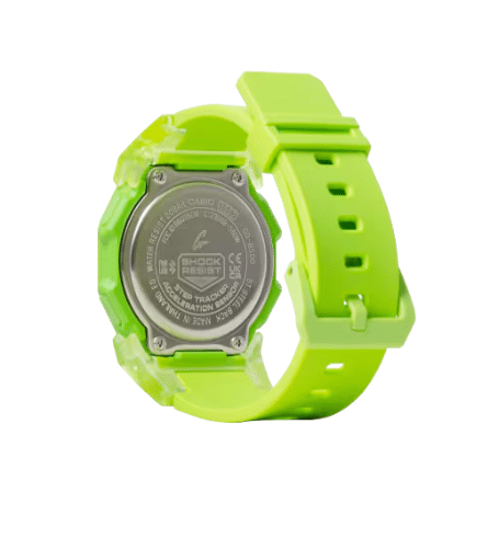 GD-B500S Reloj G-Shock Hombre Resina Verde Lima - Detalle de esfera