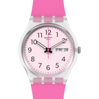 Reloj Swatch Rinse Repeat Pink Mujer Silicona Rosa - Vista 6