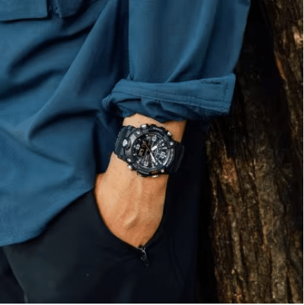 GG-B100 Reloj G-Shock Mudmaster Hombre Correa Resina Negro - Vista trasera