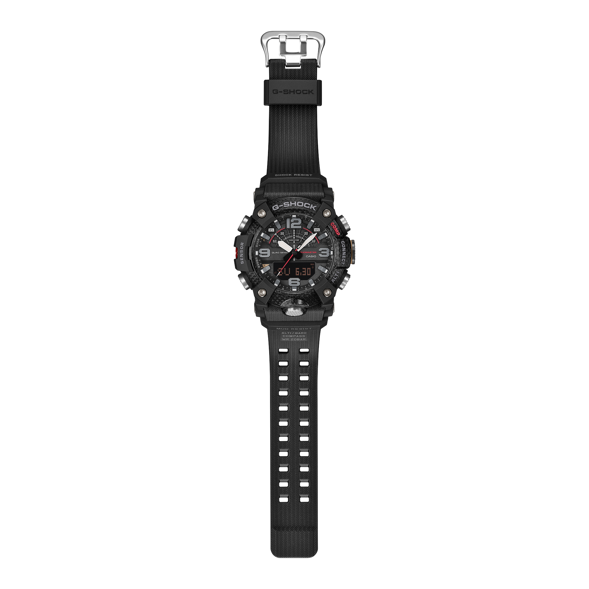 GG-B100X-1A Reloj G-Shock mudmaster Master of G de hombre correa de resina bluetooth - Vista 5