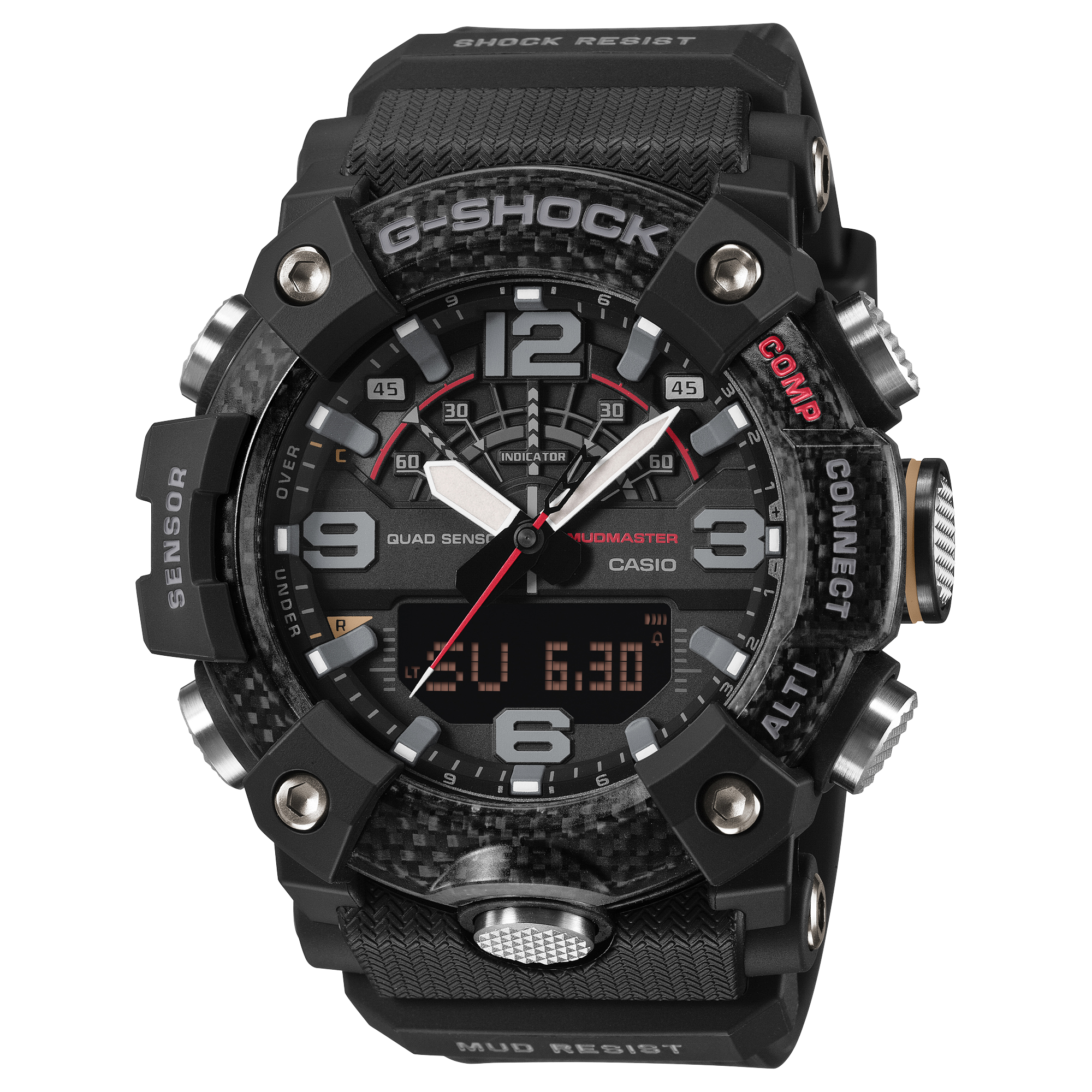 GG-B100X-1A Reloj G-Shock mudmaster Master of G de hombre correa de resina bluetooth - Reloj original en Guatemala