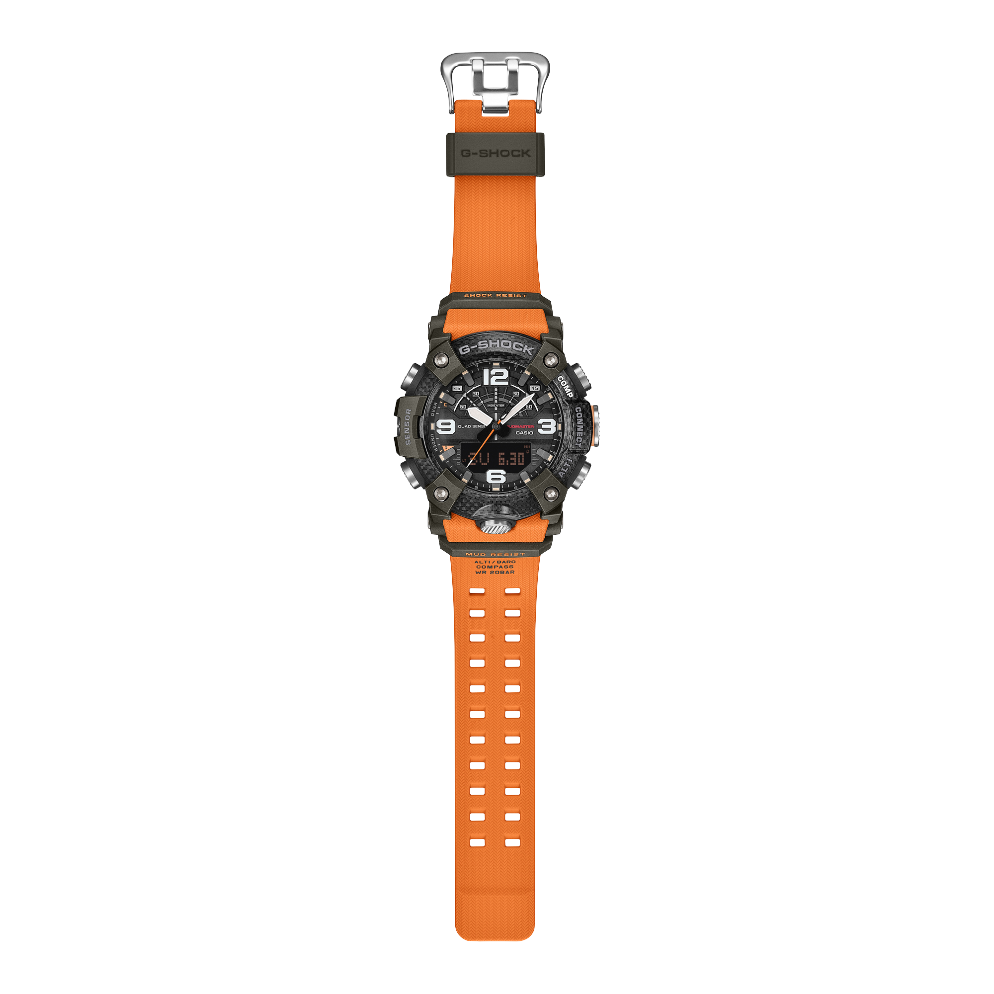 GG-B100X-1A9 Reloj G-Shock Mudmaster master of G de hombre correa de caucho - Vista 5