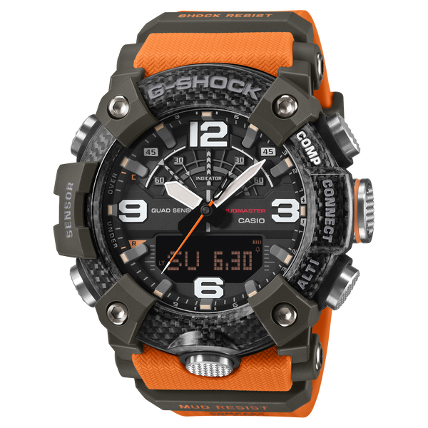 GG-B100X-1A9 Reloj G-Shock Mudmaster master of G de hombre correa de caucho - Reloj original en Guatemala