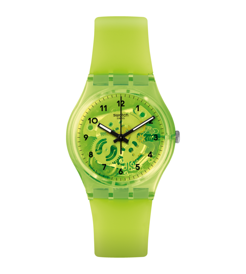 Reloj Swatch Lemon Flavour de señorita correa de resina - Reloj original en Guatemala