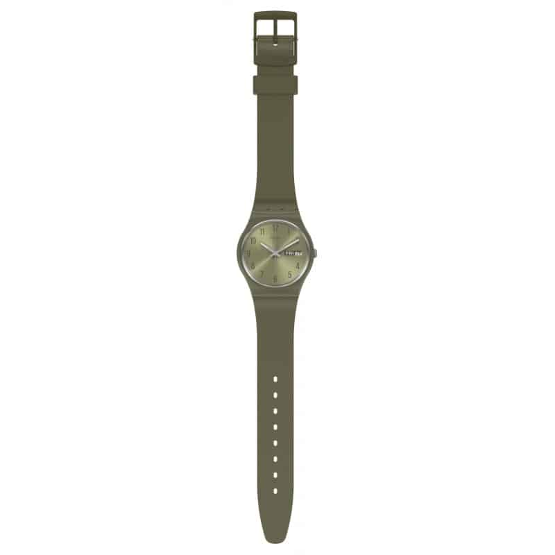 Reloj Swatch Originals Gent Unisex Resina Verde Oliva - Vista 5