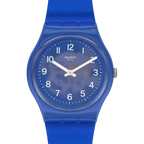 Reloj Swatch Blurry Blue de dama pulsera de caucho - Vista 5