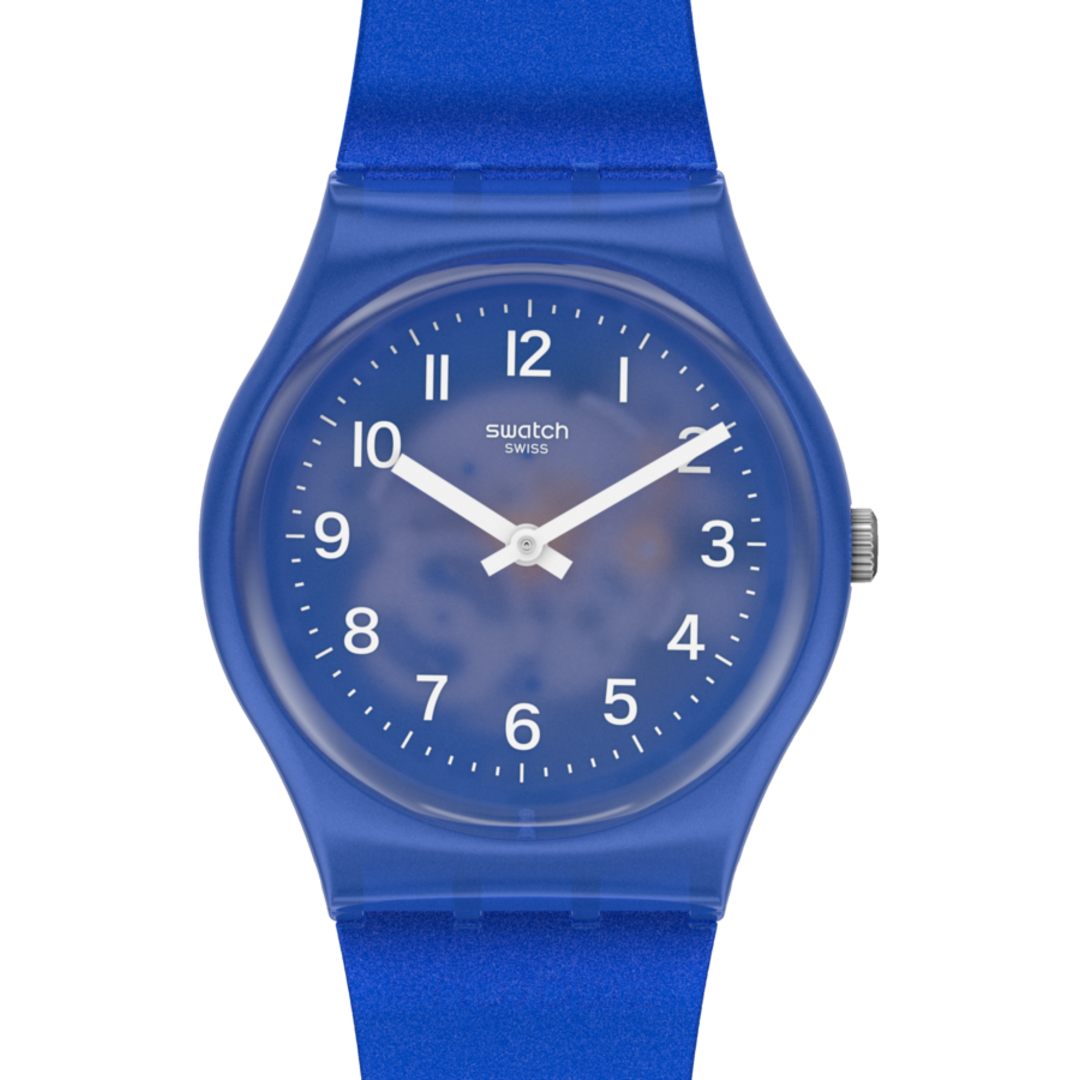Reloj Swatch Blurry Blue de dama pulsera de caucho - Vista 5