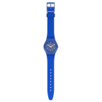 Reloj Swatch Blurry Blue de dama pulsera de caucho - Vista trasera