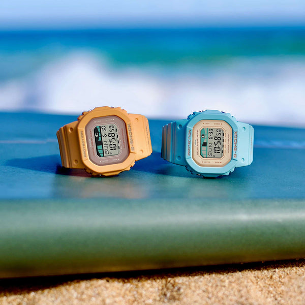 S5600 Reloj G-Shock G-Lide Unisex Resina Naranja - Vista lateral