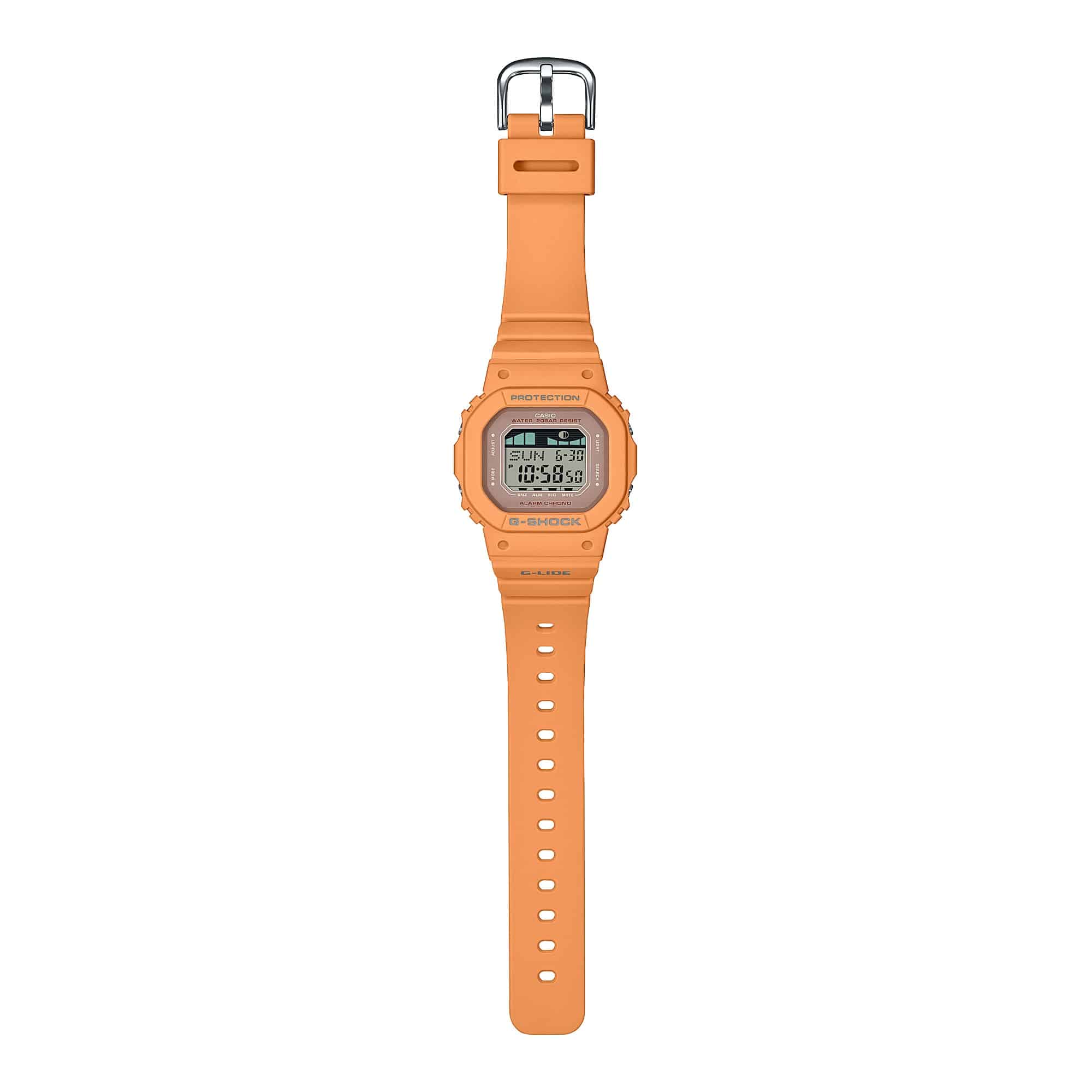 S5600 Reloj G-Shock G-Lide Unisex Resina Naranja - Vista 5